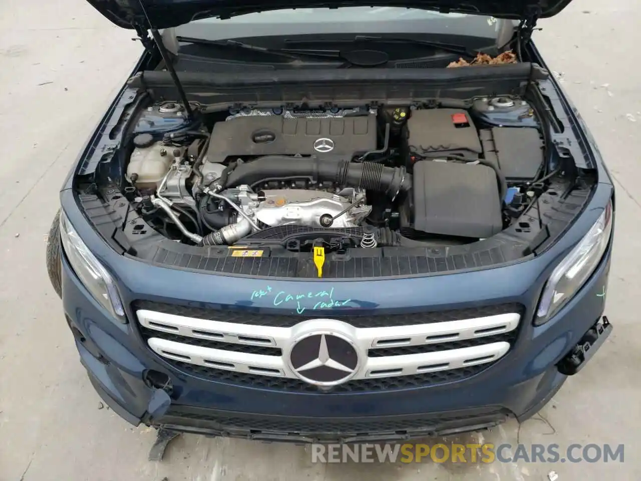 7 Фотография поврежденного автомобиля W1N4M4GB6LW047998 MERCEDES-BENZ GLB-CLASS 2020