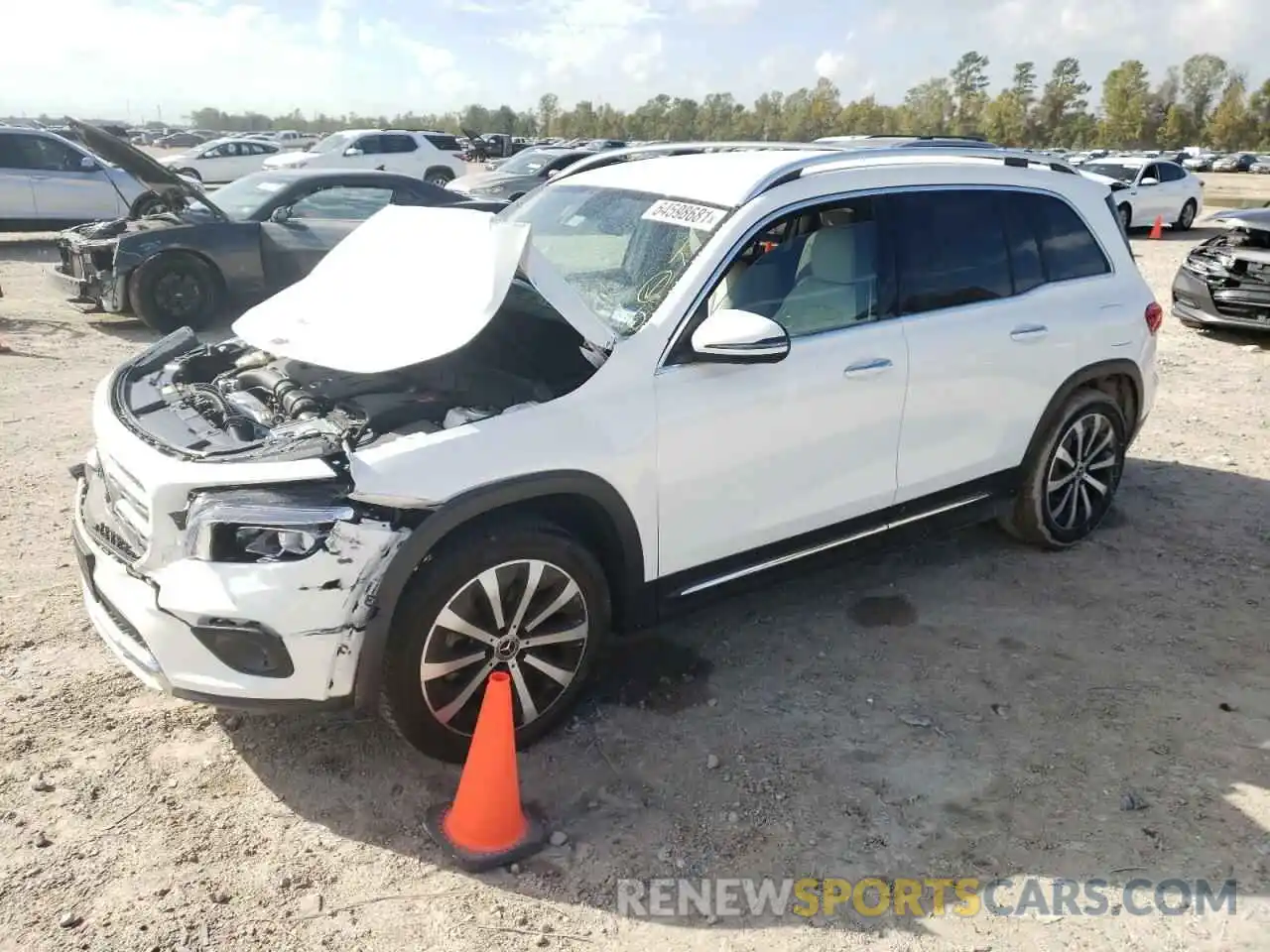 2 Photograph of a damaged car W1N4M4GB8LW025145 MERCEDES-BENZ GLB-CLASS 2020