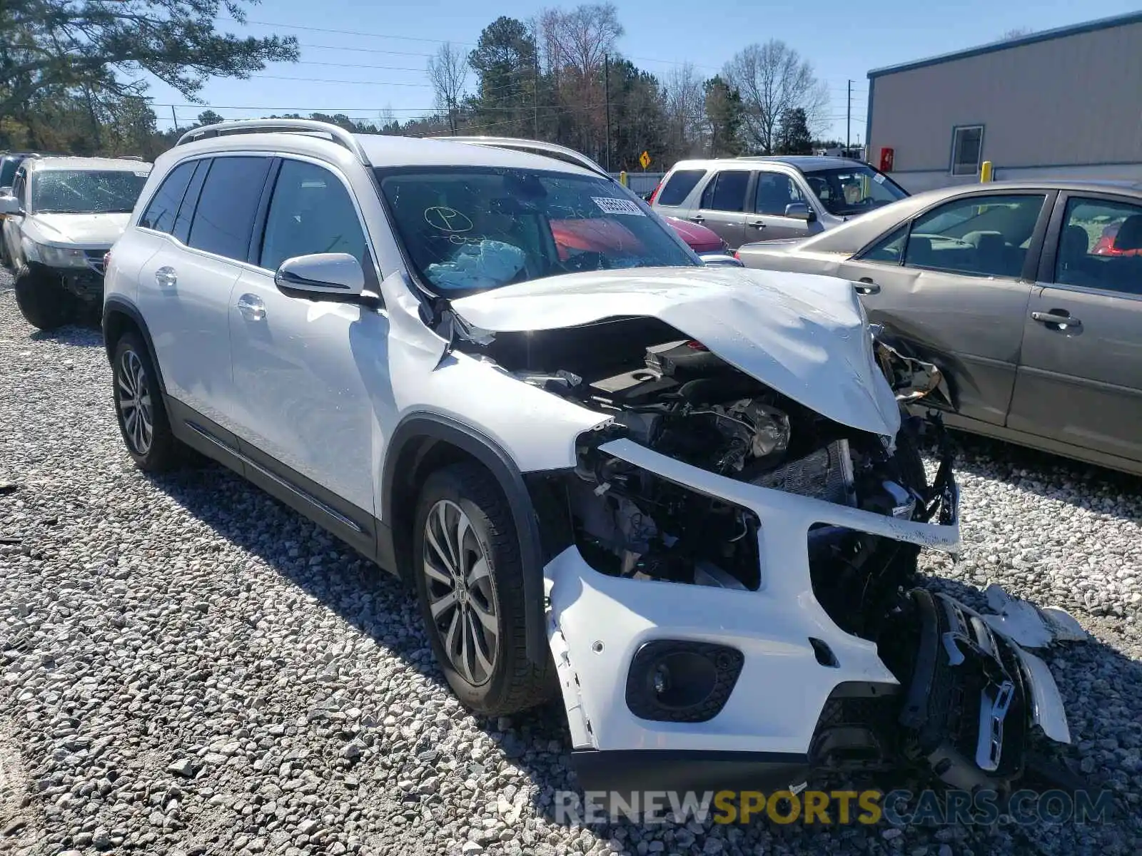 1 Photograph of a damaged car W1N4M4GB9LW014347 MERCEDES-BENZ GLB-CLASS 2020