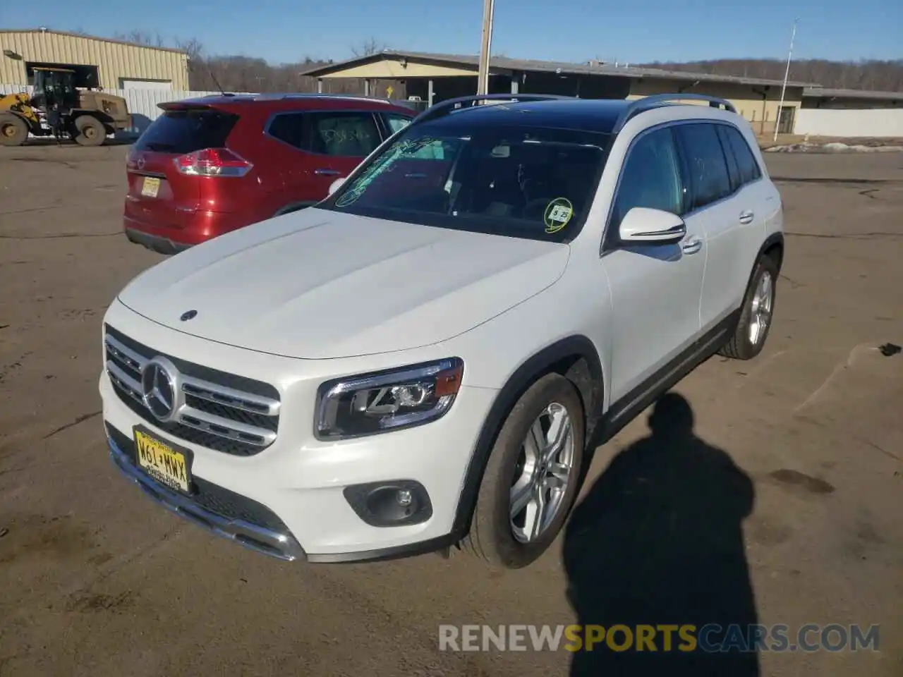 2 Photograph of a damaged car W1N4M4HB0LW024991 MERCEDES-BENZ GLB-CLASS 2020