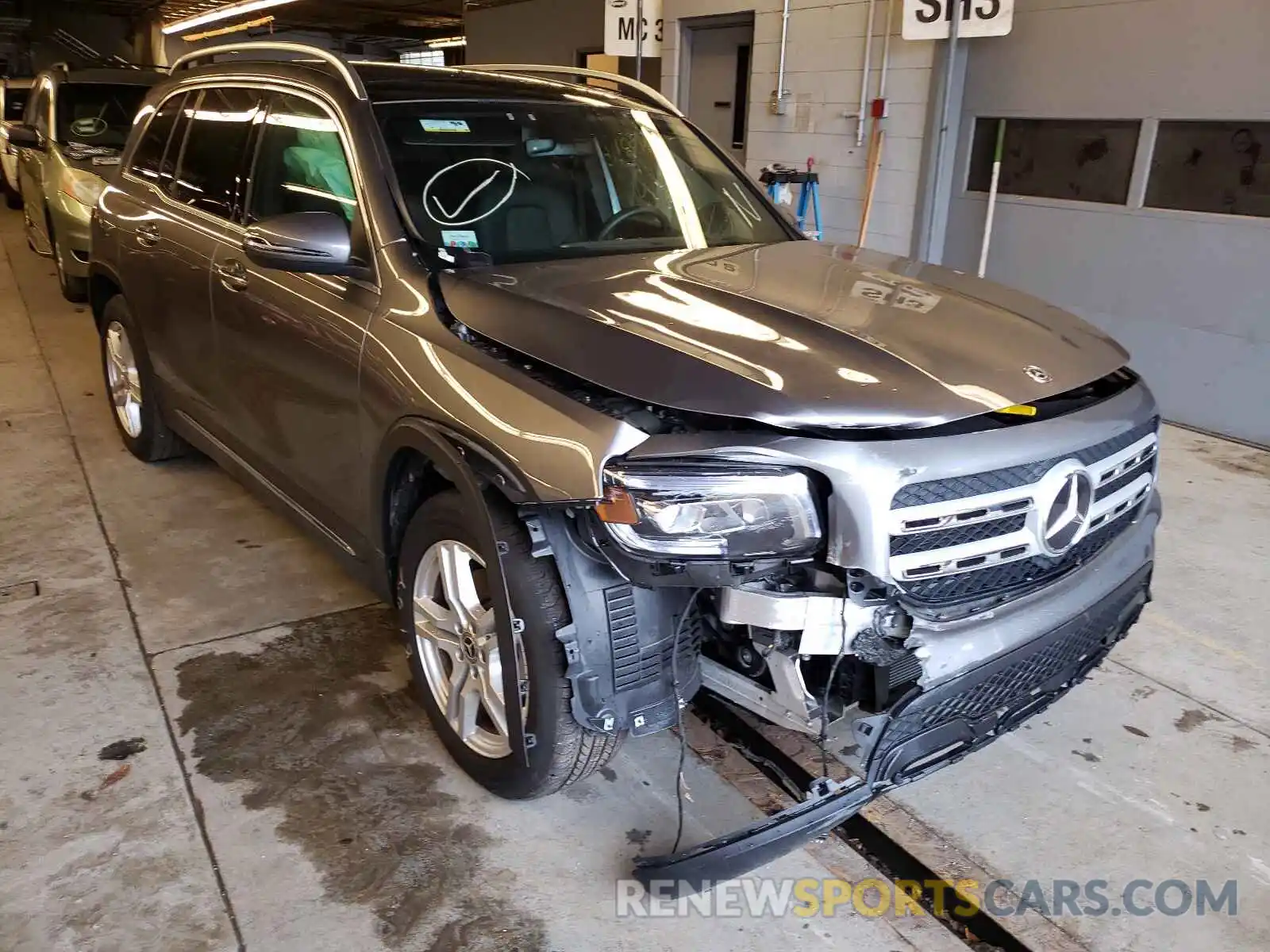 1 Photograph of a damaged car W1N4M4HB1LW045378 MERCEDES-BENZ GLB-CLASS 2020