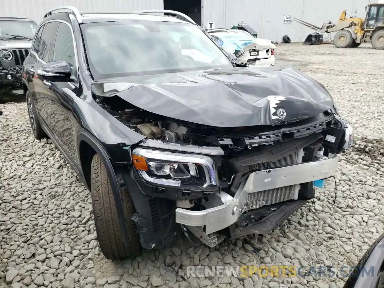 1 Photograph of a damaged car W1N4M4HB2LW048080 MERCEDES-BENZ GLB-CLASS 2020