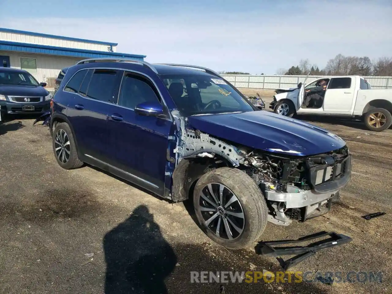 1 Photograph of a damaged car W1N4M4HB2LW057443 MERCEDES-BENZ GLB-CLASS 2020