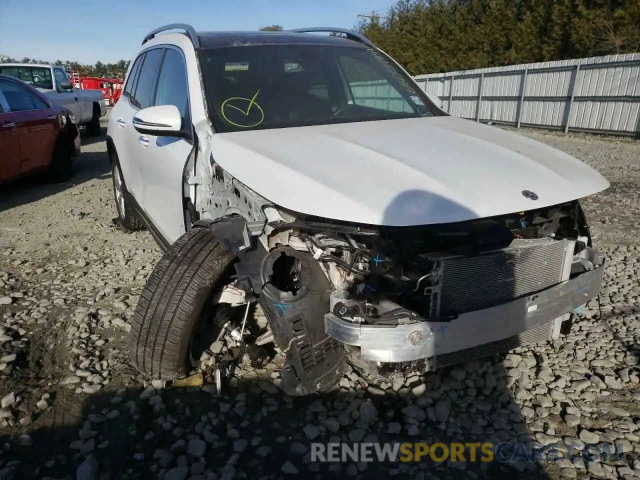 9 Photograph of a damaged car W1N4M4HB3LW026315 MERCEDES-BENZ GLB-CLASS 2020