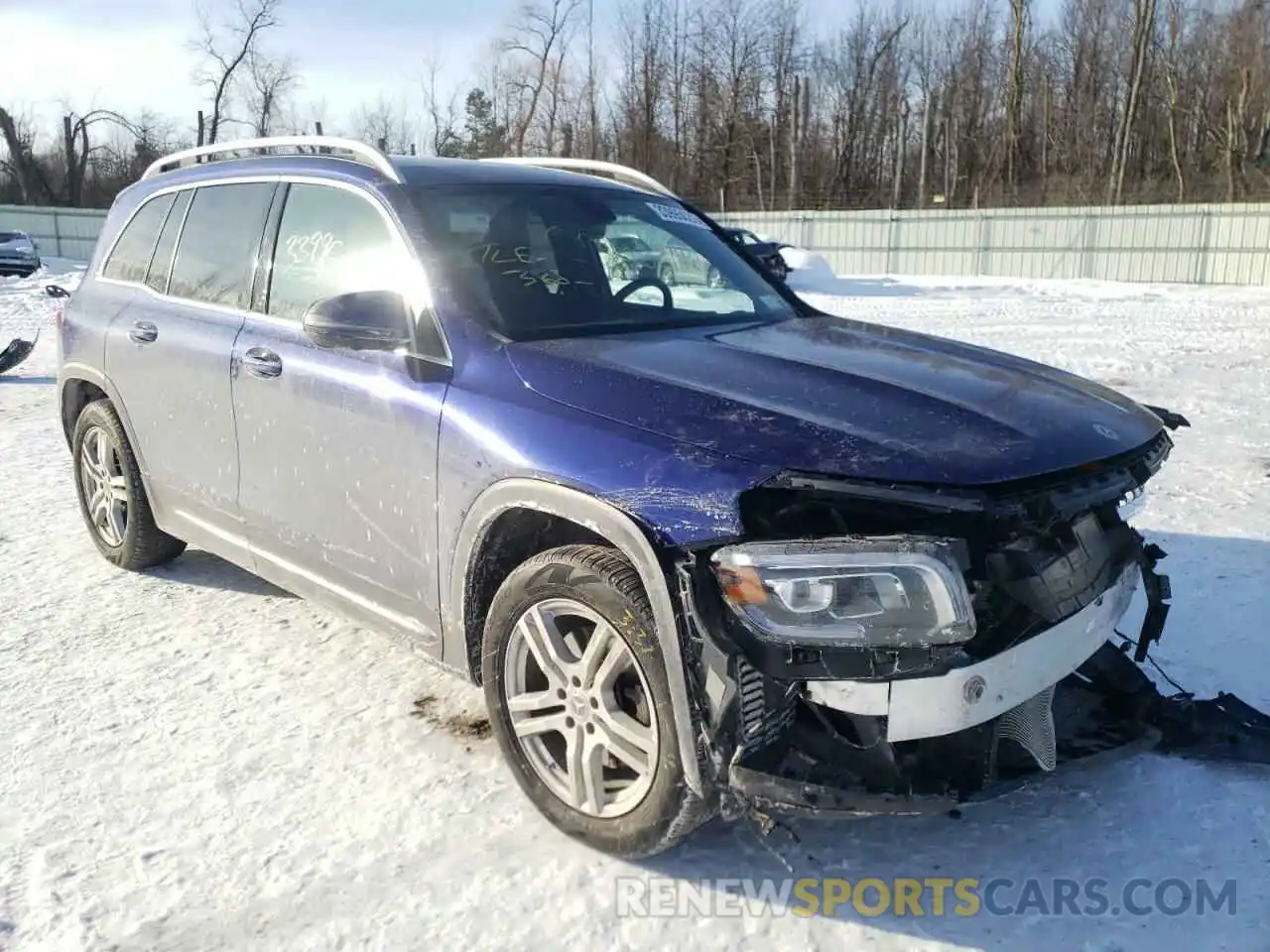 1 Photograph of a damaged car W1N4M4HB4LW016280 MERCEDES-BENZ GLB-CLASS 2020