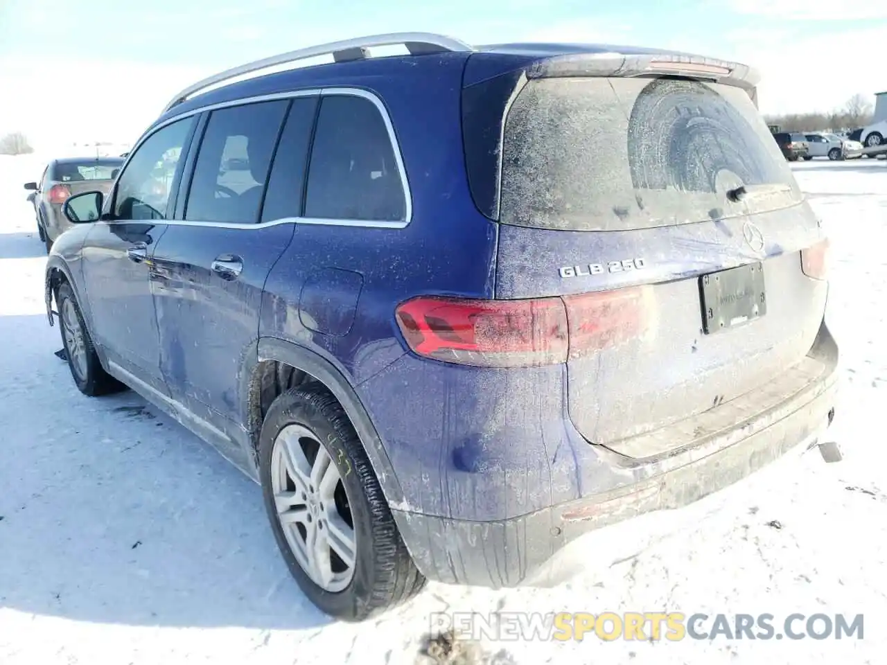 3 Photograph of a damaged car W1N4M4HB4LW016280 MERCEDES-BENZ GLB-CLASS 2020