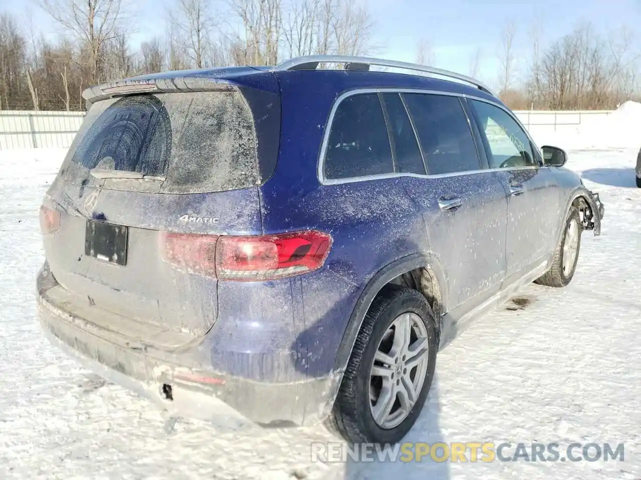 4 Photograph of a damaged car W1N4M4HB4LW016280 MERCEDES-BENZ GLB-CLASS 2020