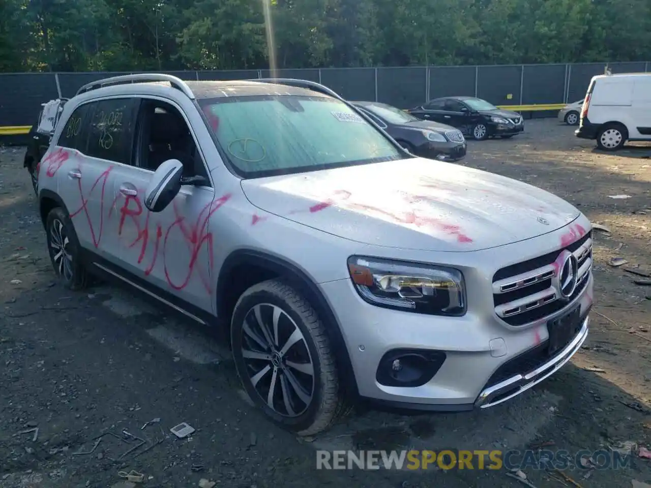 1 Photograph of a damaged car W1N4M4HB4LW032625 MERCEDES-BENZ GLB-CLASS 2020