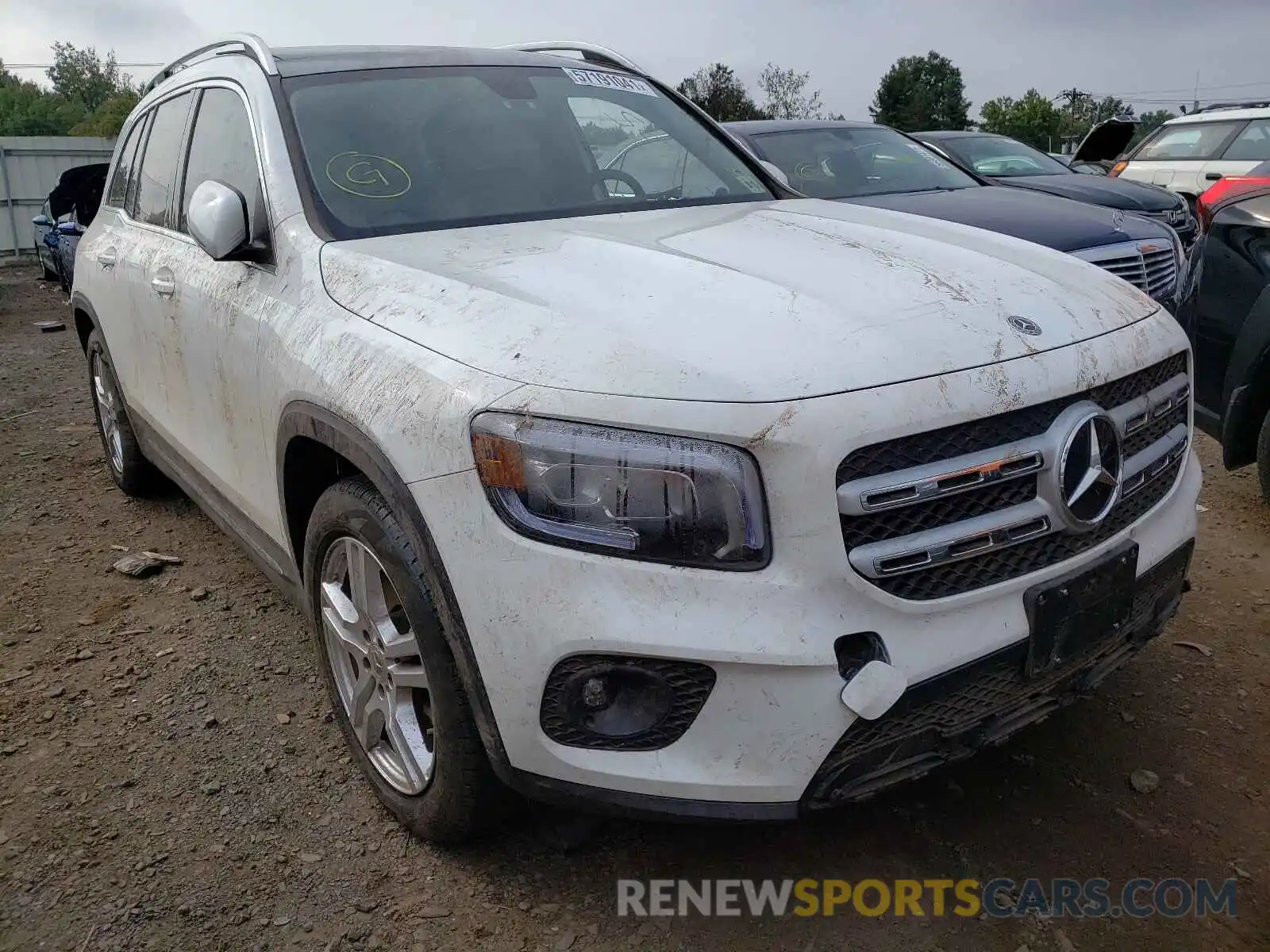 1 Photograph of a damaged car W1N4M4HB4LW044743 MERCEDES-BENZ GLB-CLASS 2020