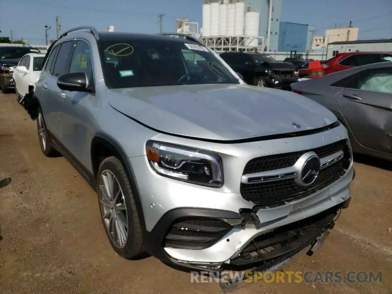 1 Photograph of a damaged car W1N4M4HB5LW019236 MERCEDES-BENZ GLB-CLASS 2020