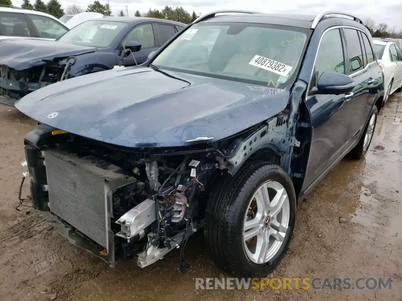 2 Photograph of a damaged car W1N4M4HB5LW026350 MERCEDES-BENZ GLB-CLASS 2020