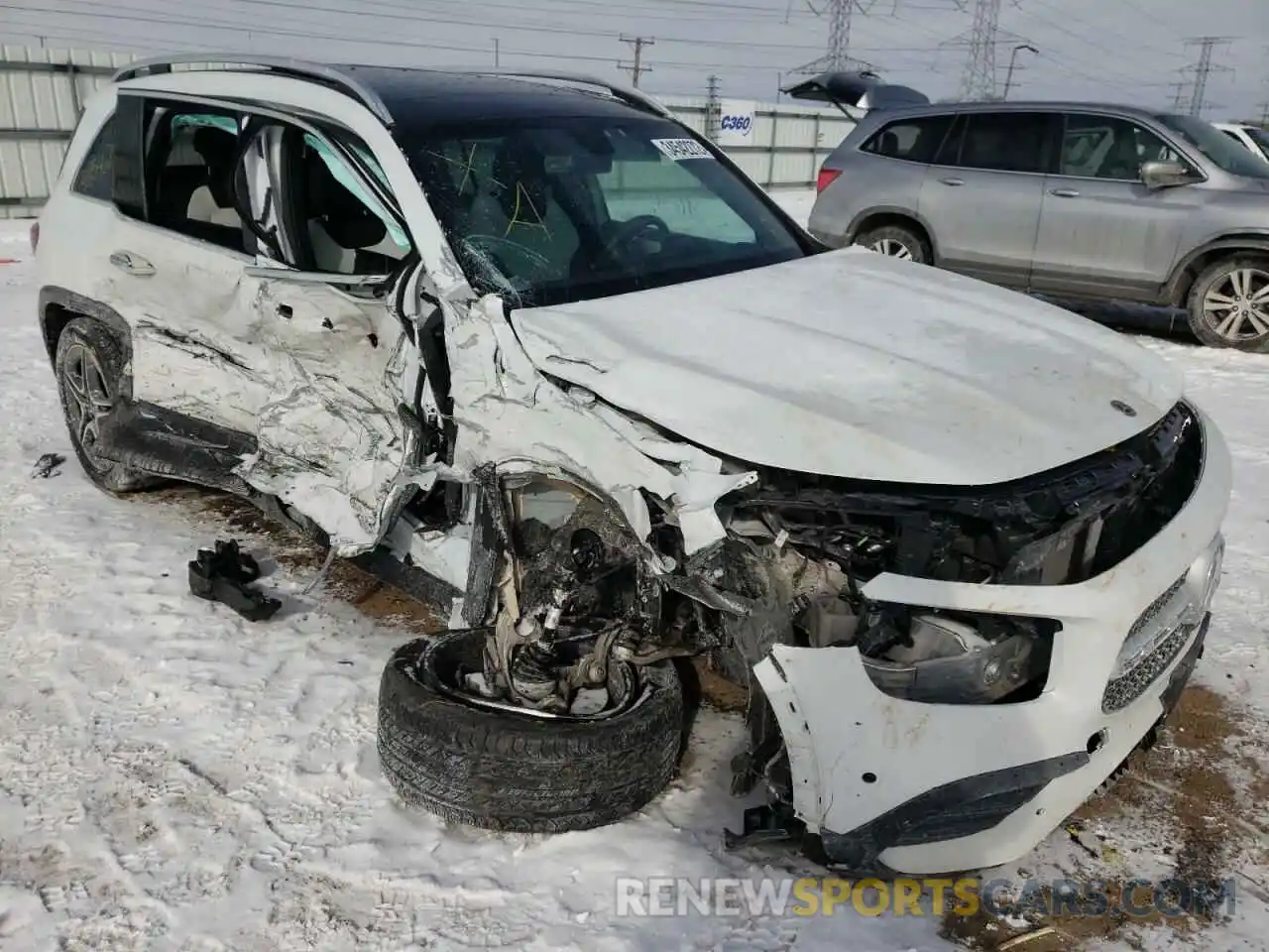 1 Photograph of a damaged car W1N4M4HB5LW039485 MERCEDES-BENZ GLB-CLASS 2020