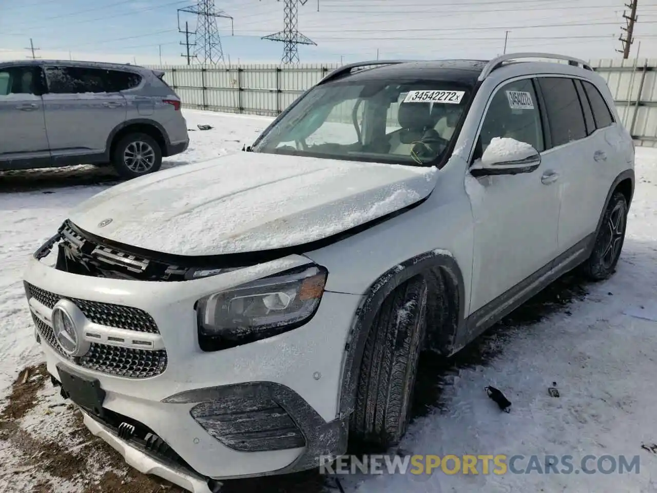 2 Photograph of a damaged car W1N4M4HB5LW039485 MERCEDES-BENZ GLB-CLASS 2020