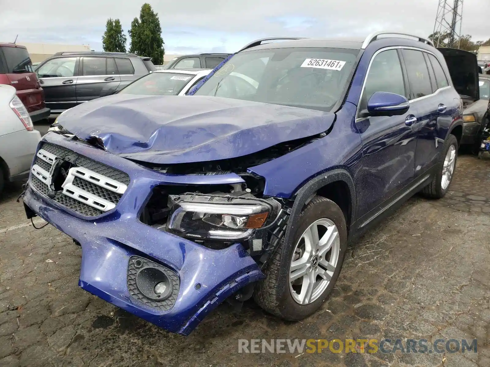 9 Photograph of a damaged car W1N4M4HB5LW042371 MERCEDES-BENZ GLB-CLASS 2020