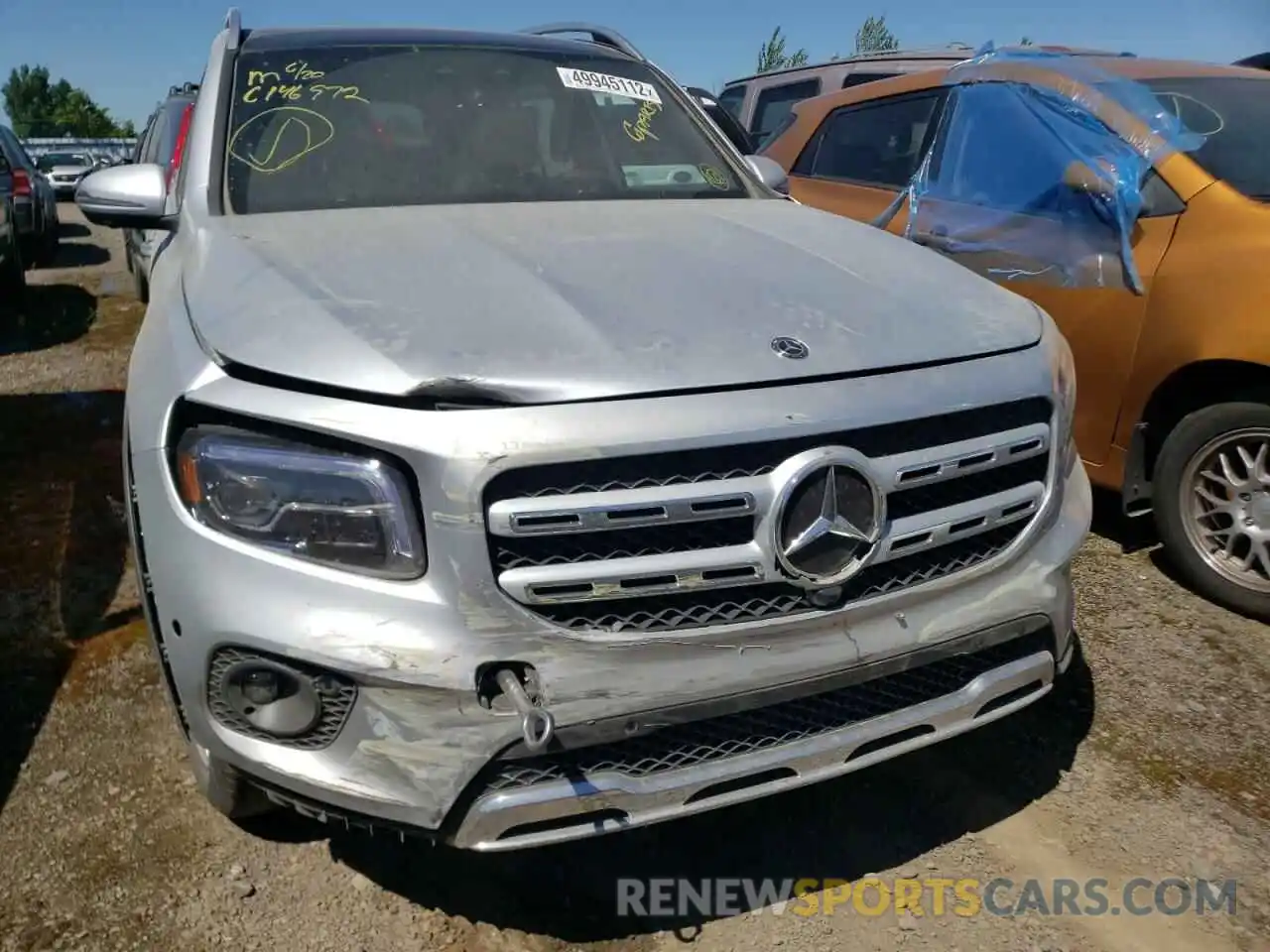 9 Photograph of a damaged car W1N4M4HB7LW054361 MERCEDES-BENZ GLB-CLASS 2020