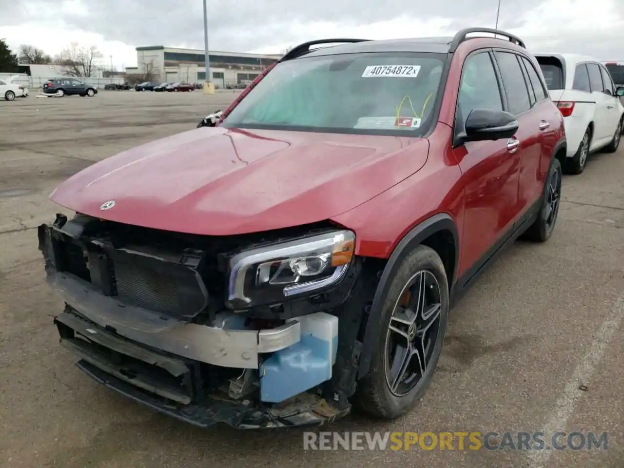 2 Photograph of a damaged car W1N4M4HB8LW038749 MERCEDES-BENZ GLB-CLASS 2020