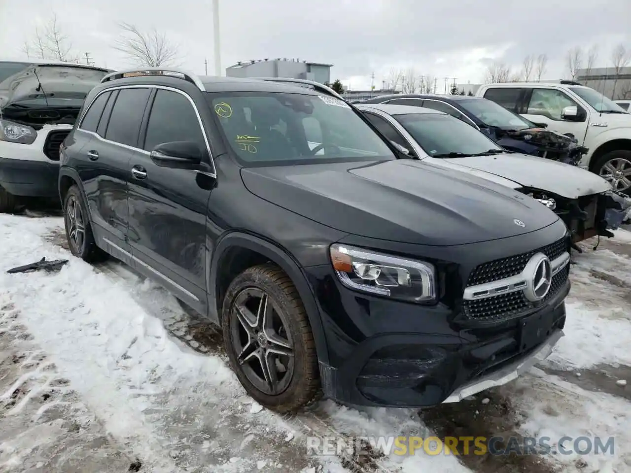 1 Photograph of a damaged car W1N4M4HB9LW017943 MERCEDES-BENZ GLB-CLASS 2020