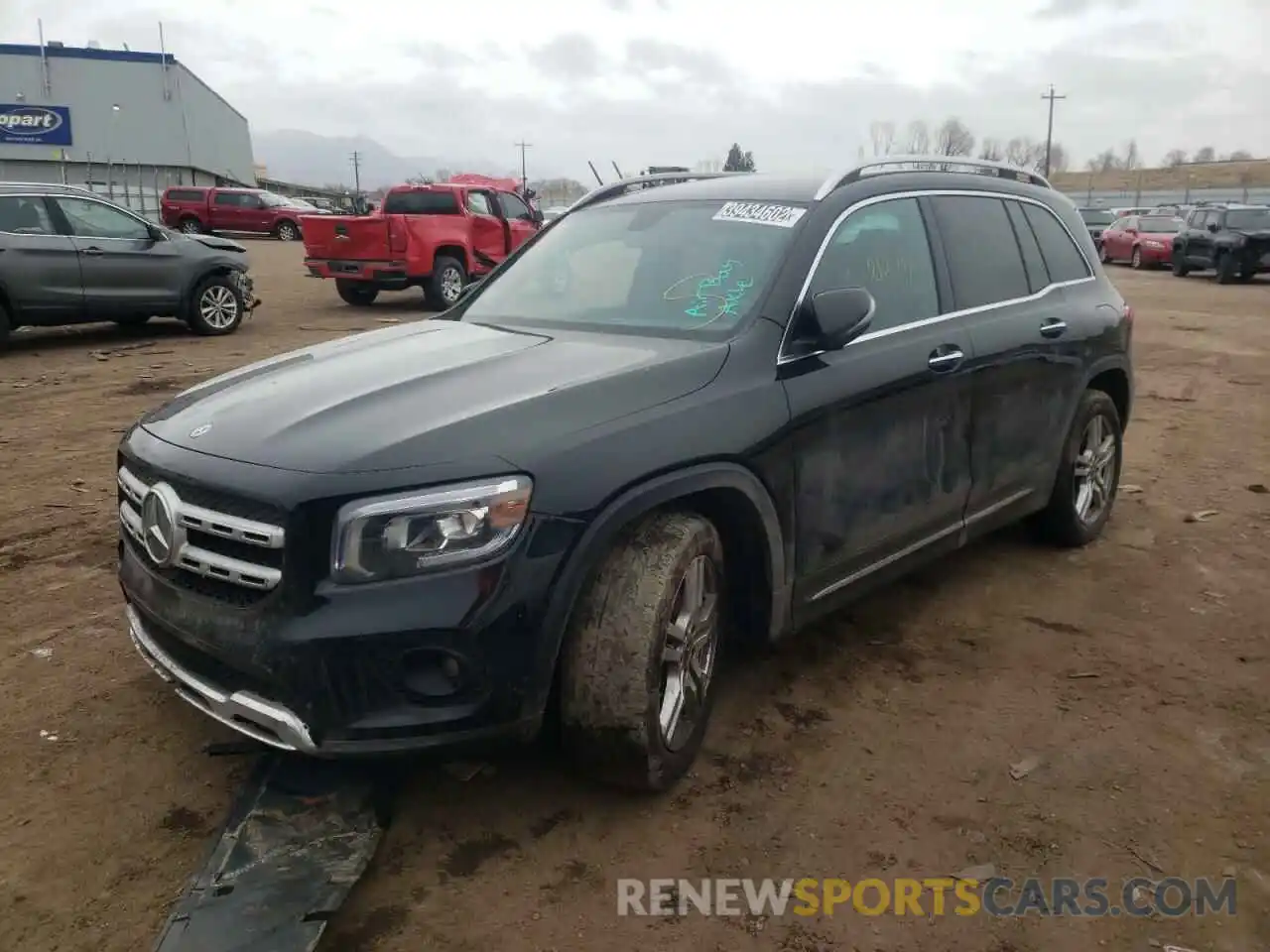 2 Photograph of a damaged car W1N4M4HB9LW023340 MERCEDES-BENZ GLB-CLASS 2020