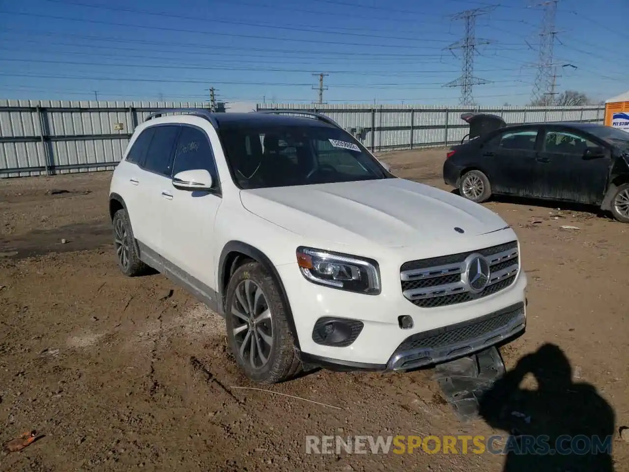 1 Photograph of a damaged car W1N4M4HBXLW016235 MERCEDES-BENZ GLB-CLASS 2020