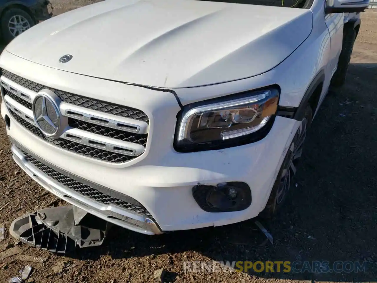 10 Photograph of a damaged car W1N4M4HBXLW016235 MERCEDES-BENZ GLB-CLASS 2020