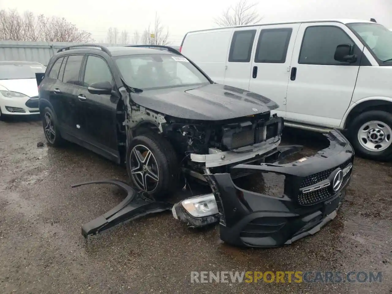 1 Photograph of a damaged car W1N4M4HBXLW043239 MERCEDES-BENZ GLB-CLASS 2020