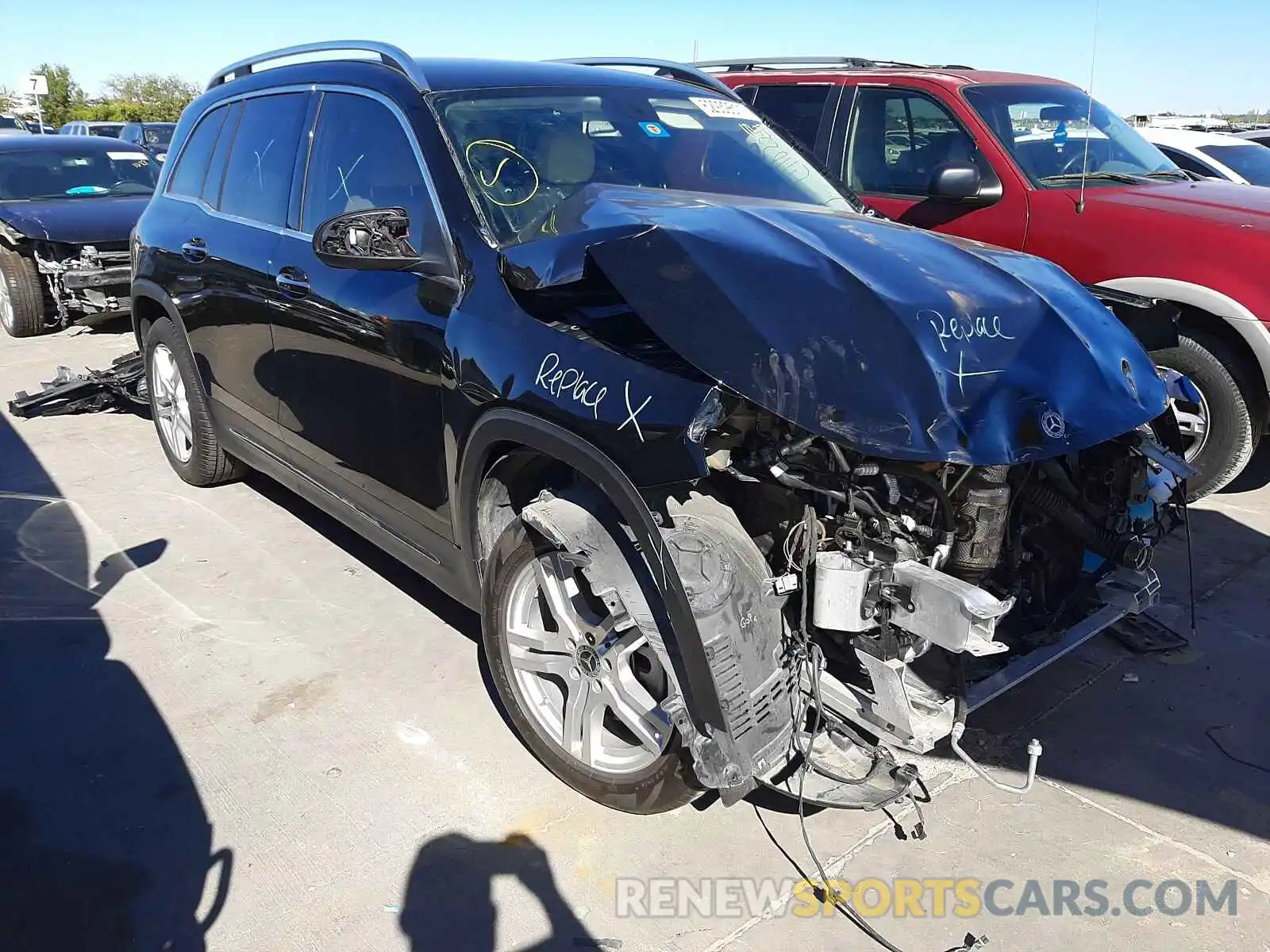 1 Photograph of a damaged car WDC4M4GB3LW005080 MERCEDES-BENZ GLB-CLASS 2020