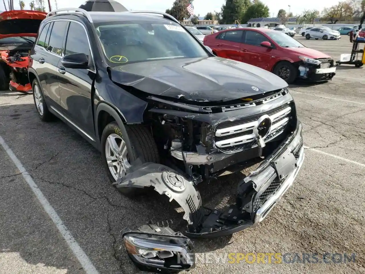 1 Photograph of a damaged car WDC4M4GB7LW004787 MERCEDES-BENZ GLB-CLASS 2020