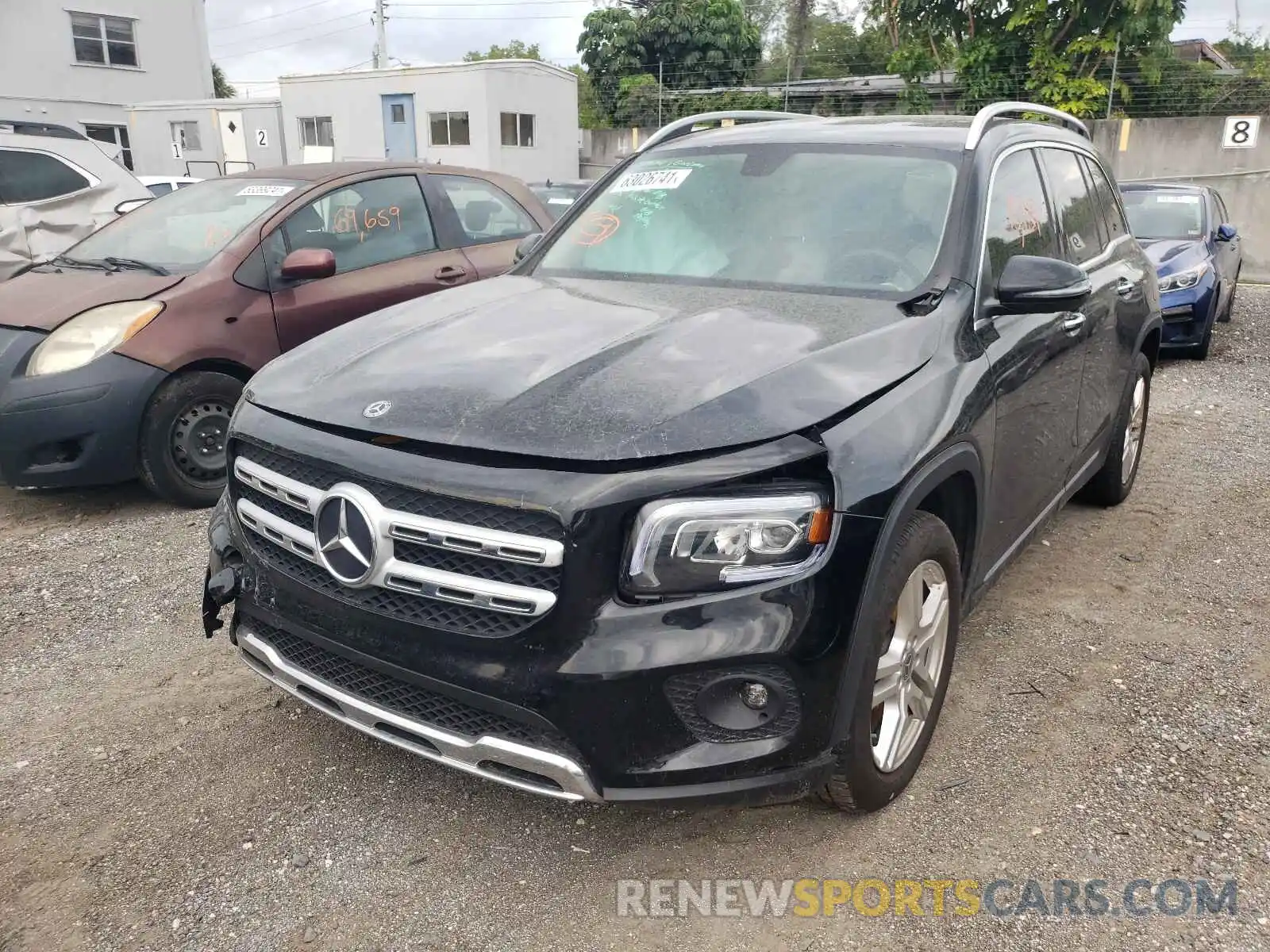 2 Photograph of a damaged car WDC4M4GB9LW006427 MERCEDES-BENZ GLB-CLASS 2020