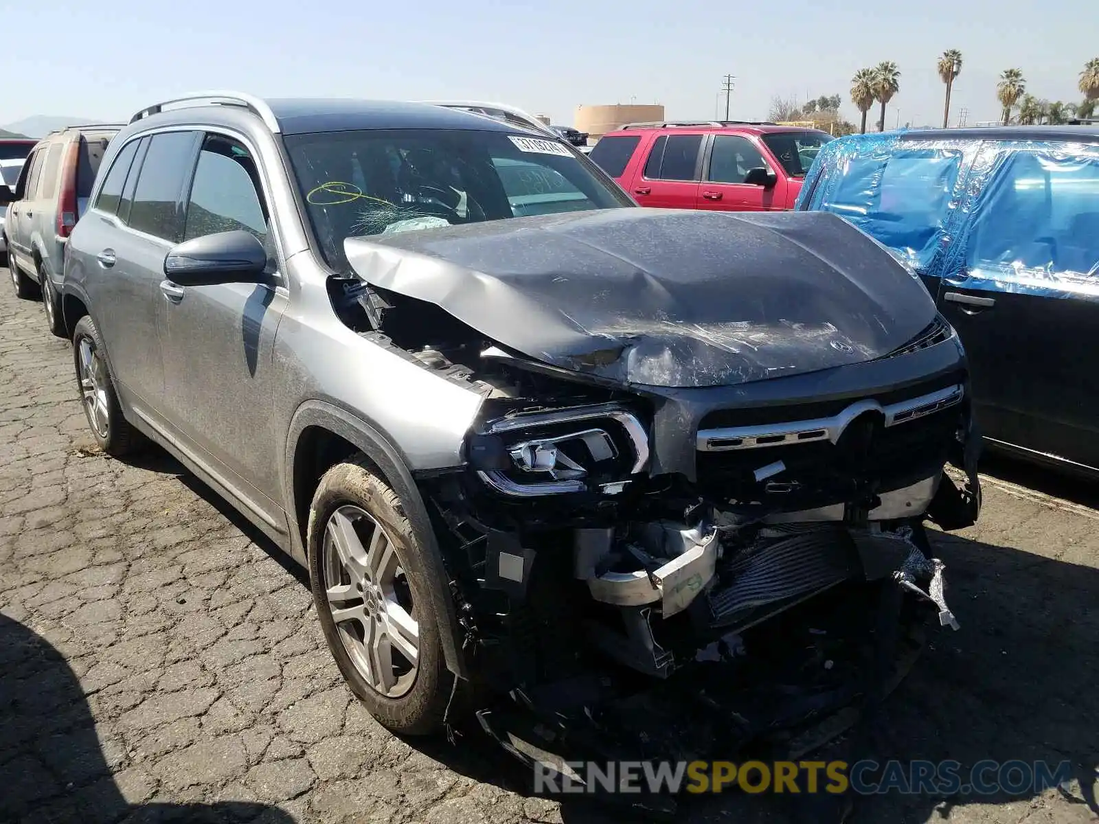 1 Photograph of a damaged car WDC4M4HB0LW001650 MERCEDES-BENZ GLB-CLASS 2020