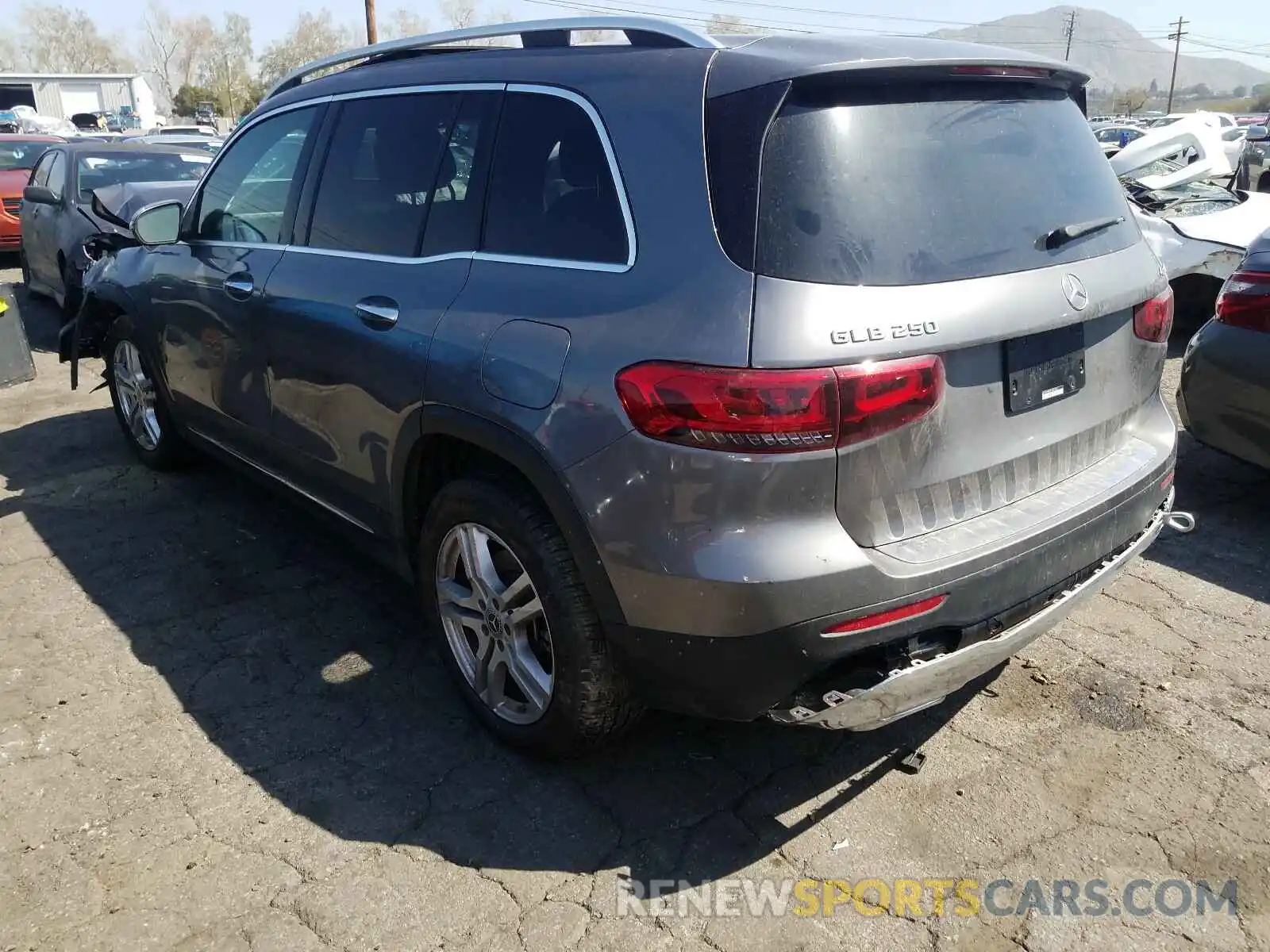 3 Photograph of a damaged car WDC4M4HB0LW001650 MERCEDES-BENZ GLB-CLASS 2020