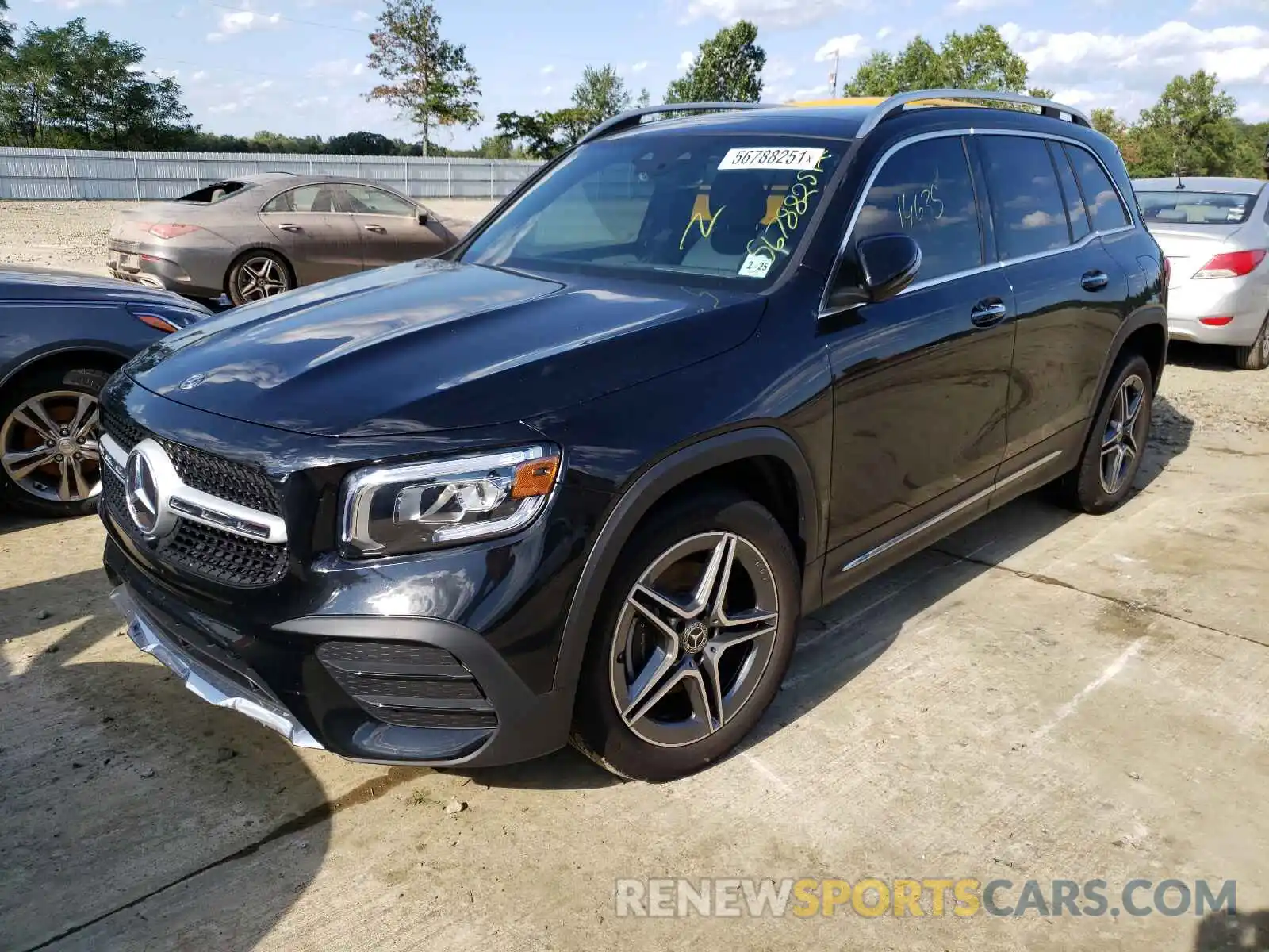 2 Photograph of a damaged car WDC4M4HB2LW011127 MERCEDES-BENZ GLB-CLASS 2020