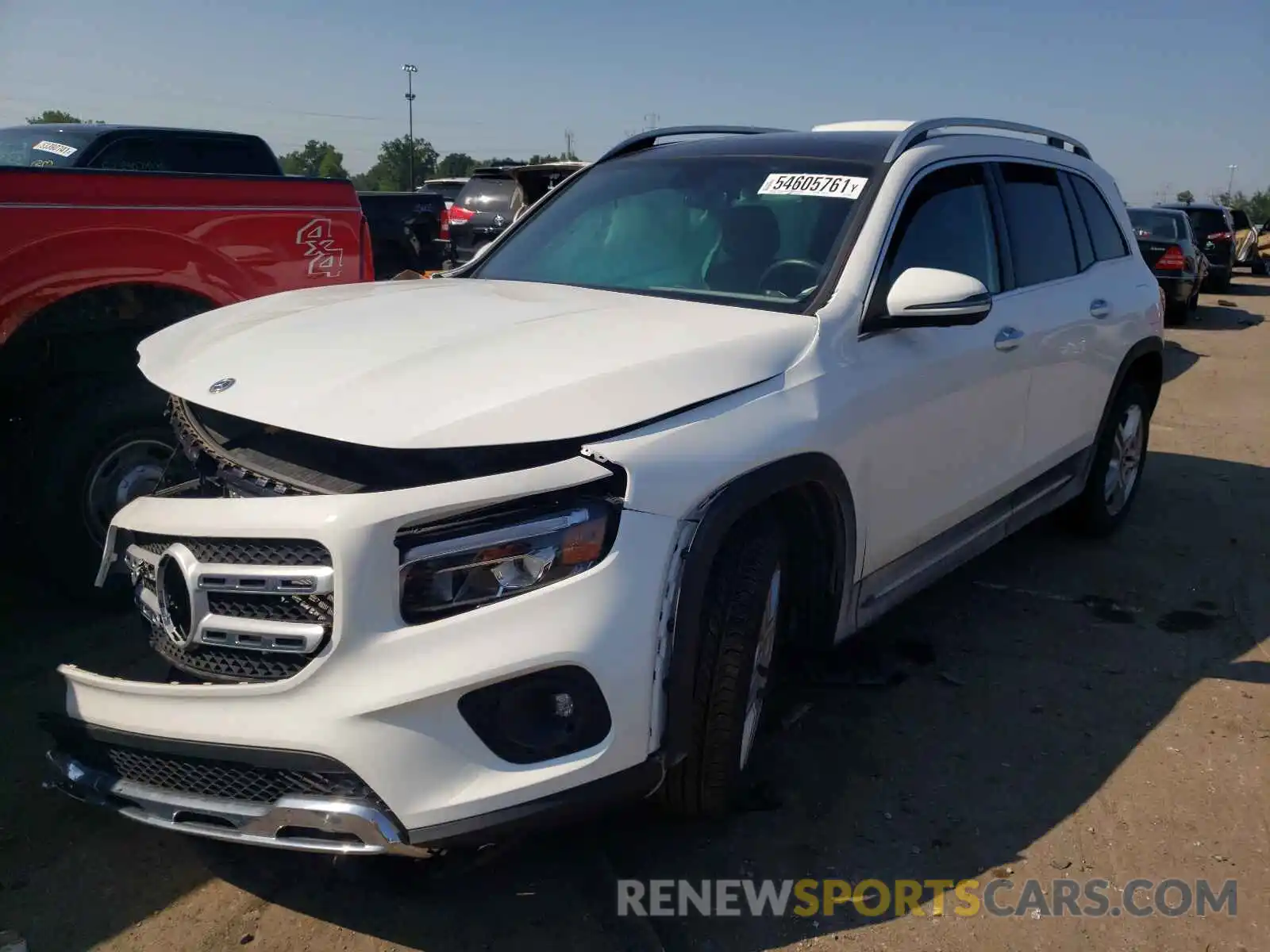 2 Photograph of a damaged car WDC4M4HB4LW009542 MERCEDES-BENZ GLB-CLASS 2020