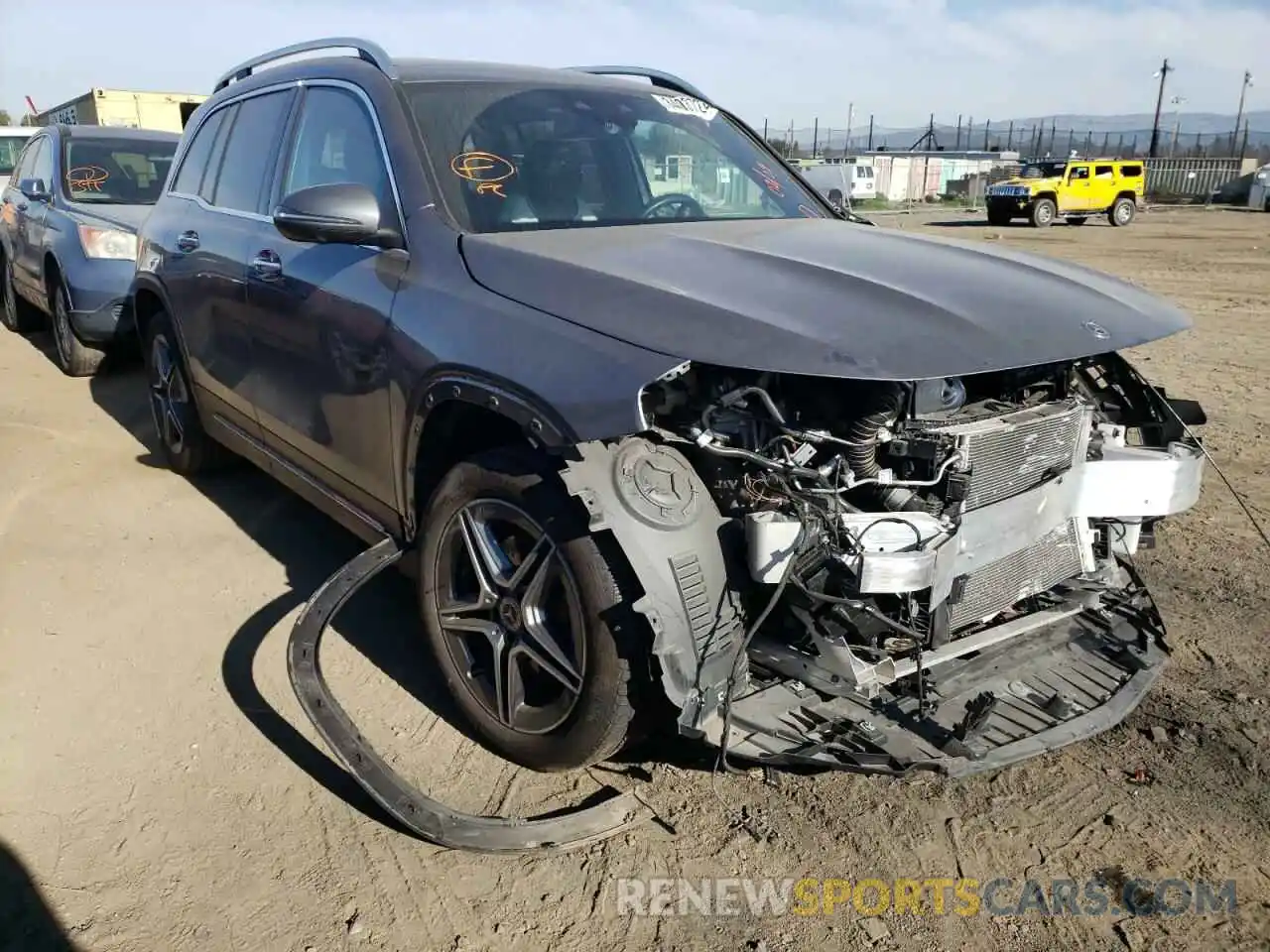 1 Photograph of a damaged car WDC4M4HB6LW011857 MERCEDES-BENZ GLB-CLASS 2020