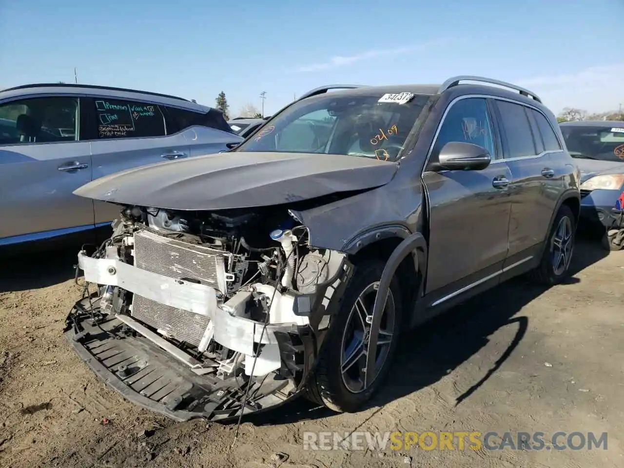 2 Photograph of a damaged car WDC4M4HB6LW011857 MERCEDES-BENZ GLB-CLASS 2020