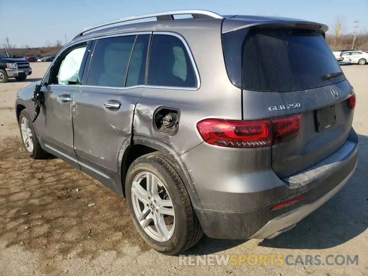 3 Photograph of a damaged car WDC4M4HB7LW008689 MERCEDES-BENZ GLB-CLASS 2020