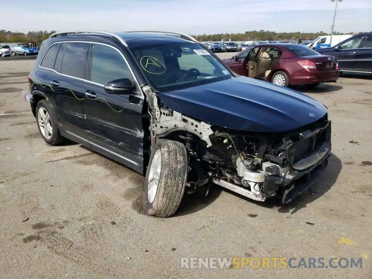 1 Photograph of a damaged car WDC4M4HB7LW009356 MERCEDES-BENZ GLB-CLASS 2020