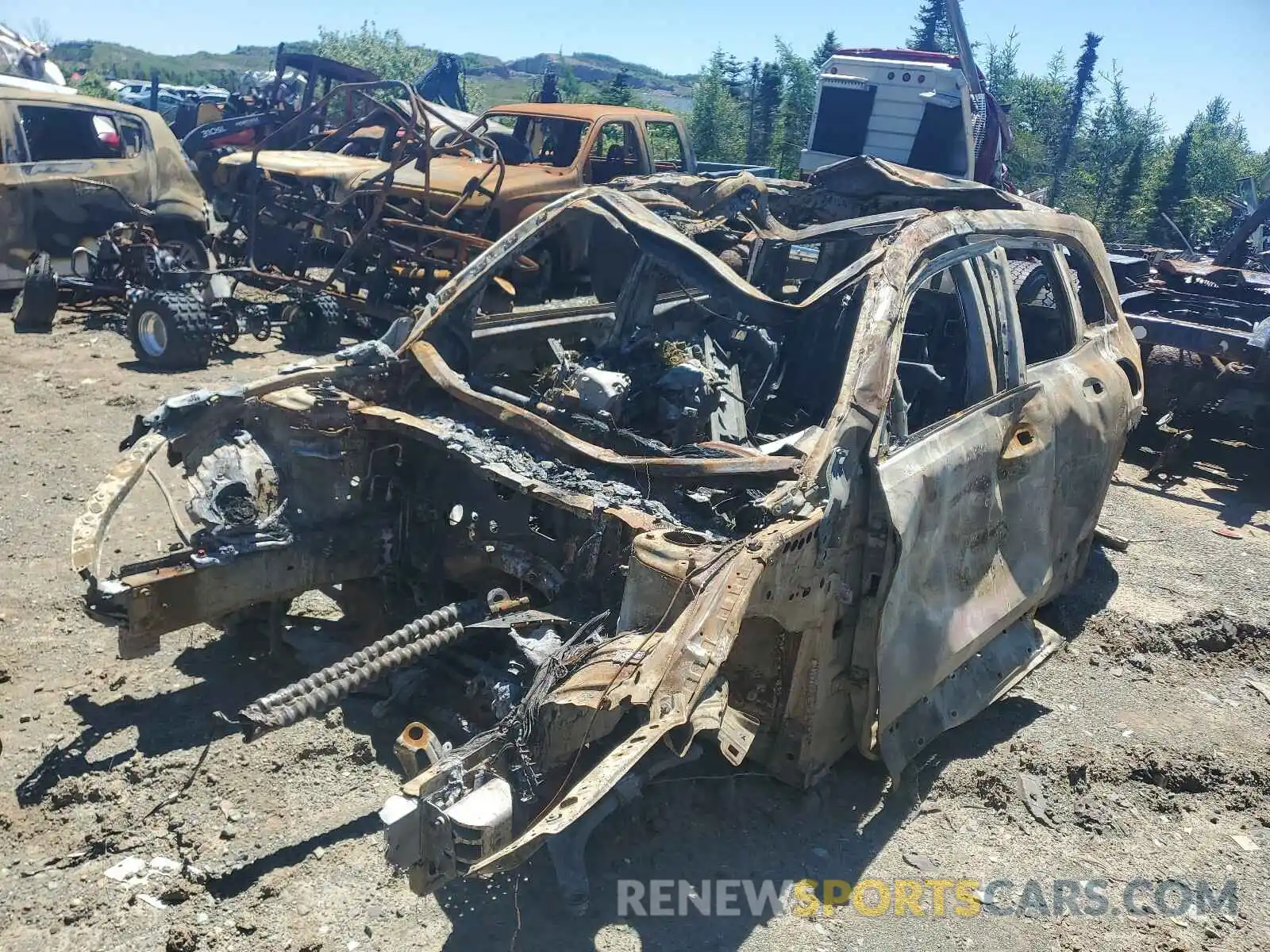 2 Photograph of a damaged car WDC4M4HB8LW012203 MERCEDES-BENZ GLB-CLASS 2020