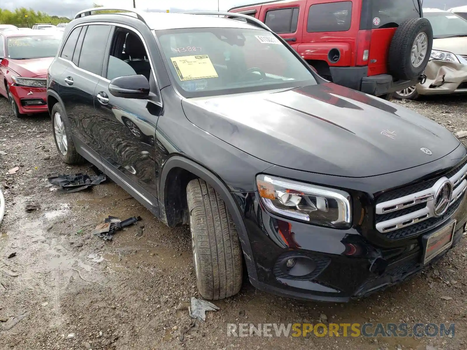 1 Photograph of a damaged car WDC4M4HB9LW010167 MERCEDES-BENZ GLB-CLASS 2020