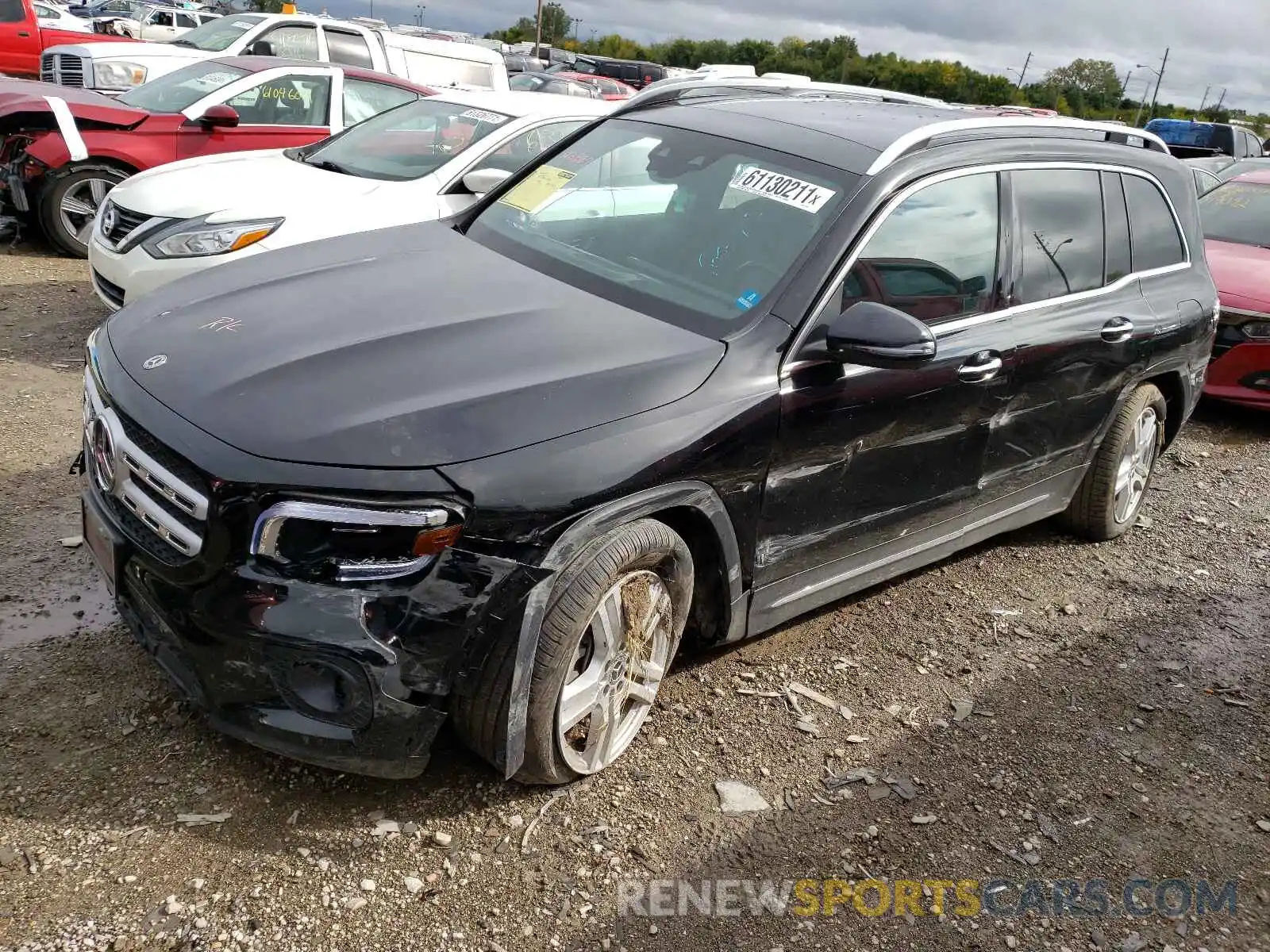 2 Photograph of a damaged car WDC4M4HB9LW010167 MERCEDES-BENZ GLB-CLASS 2020