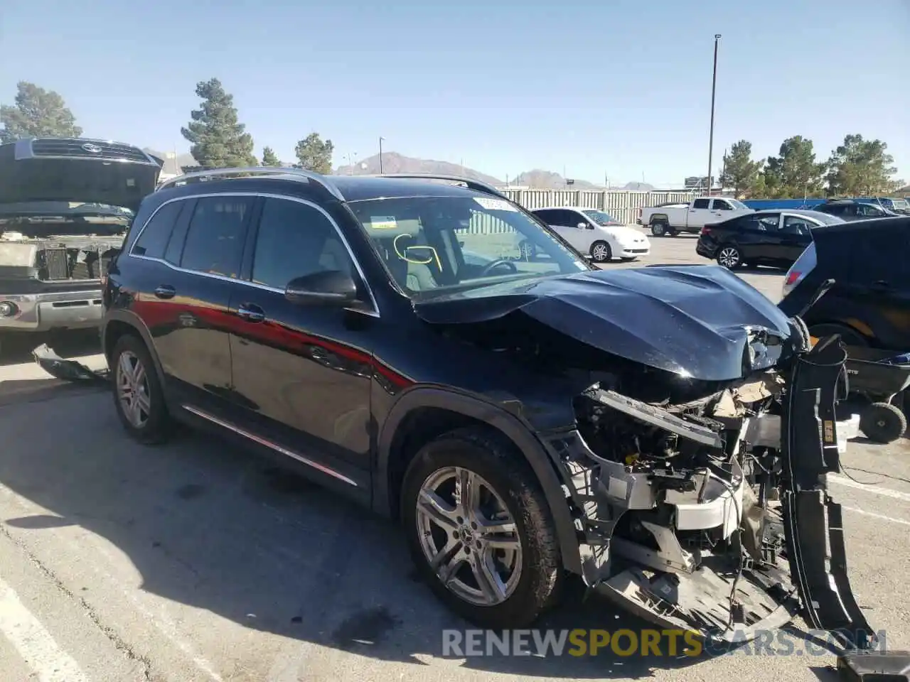 1 Photograph of a damaged car WDC4M4HBXLW007763 MERCEDES-BENZ GLB-CLASS 2020