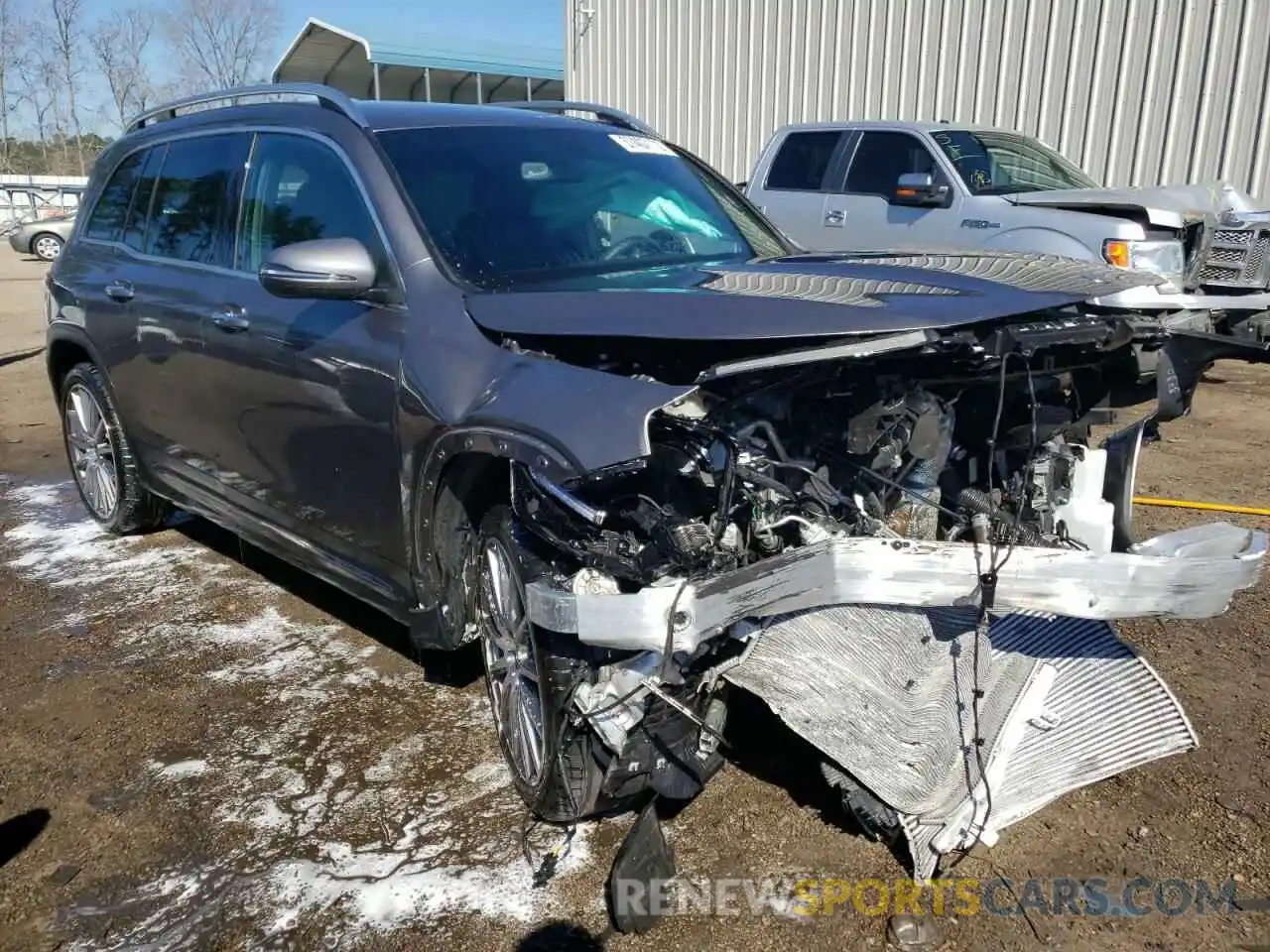 1 Photograph of a damaged car W1N4M4GB1MW136217 MERCEDES-BENZ GLB-CLASS 2021