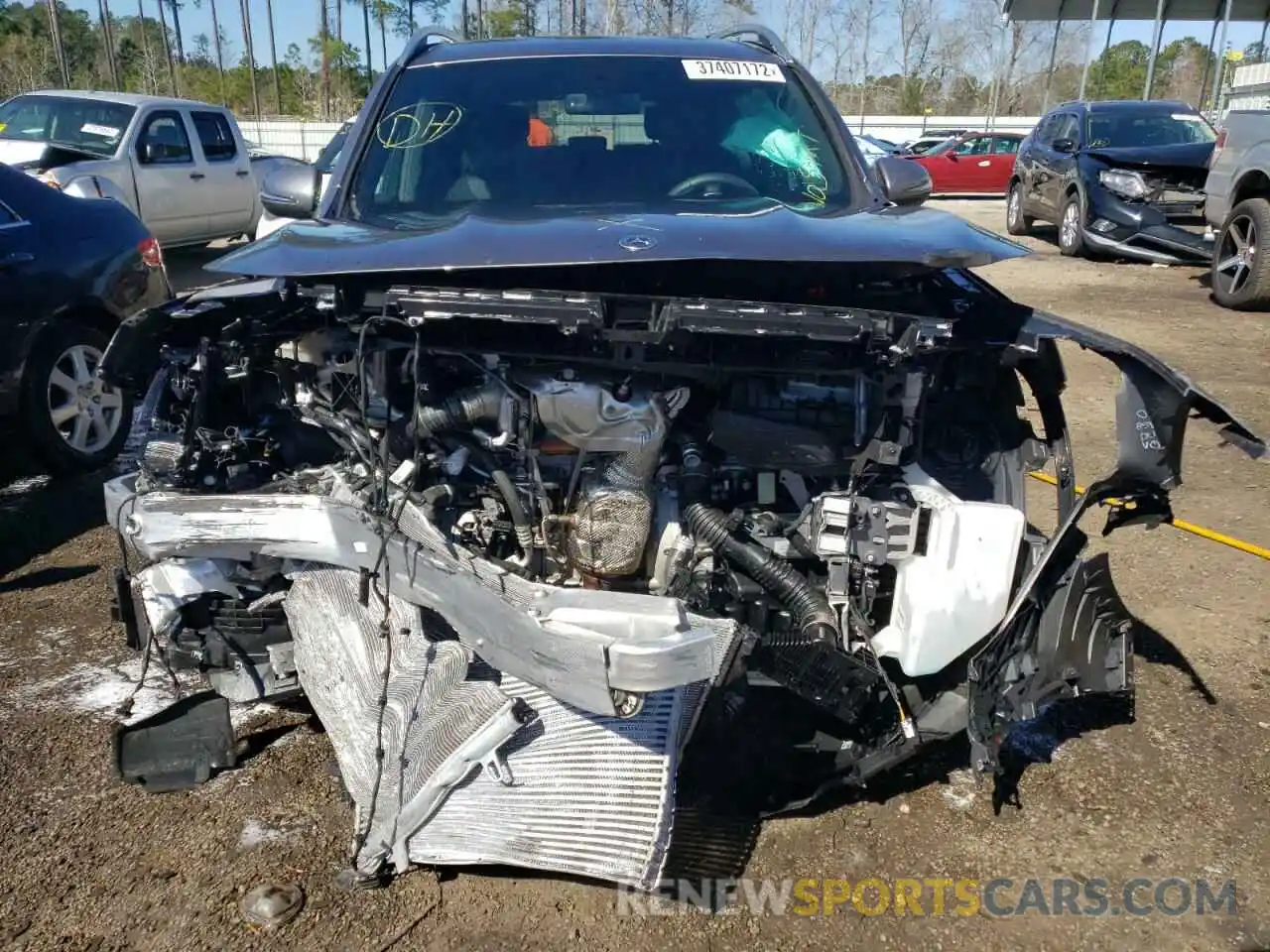 9 Photograph of a damaged car W1N4M4GB1MW136217 MERCEDES-BENZ GLB-CLASS 2021