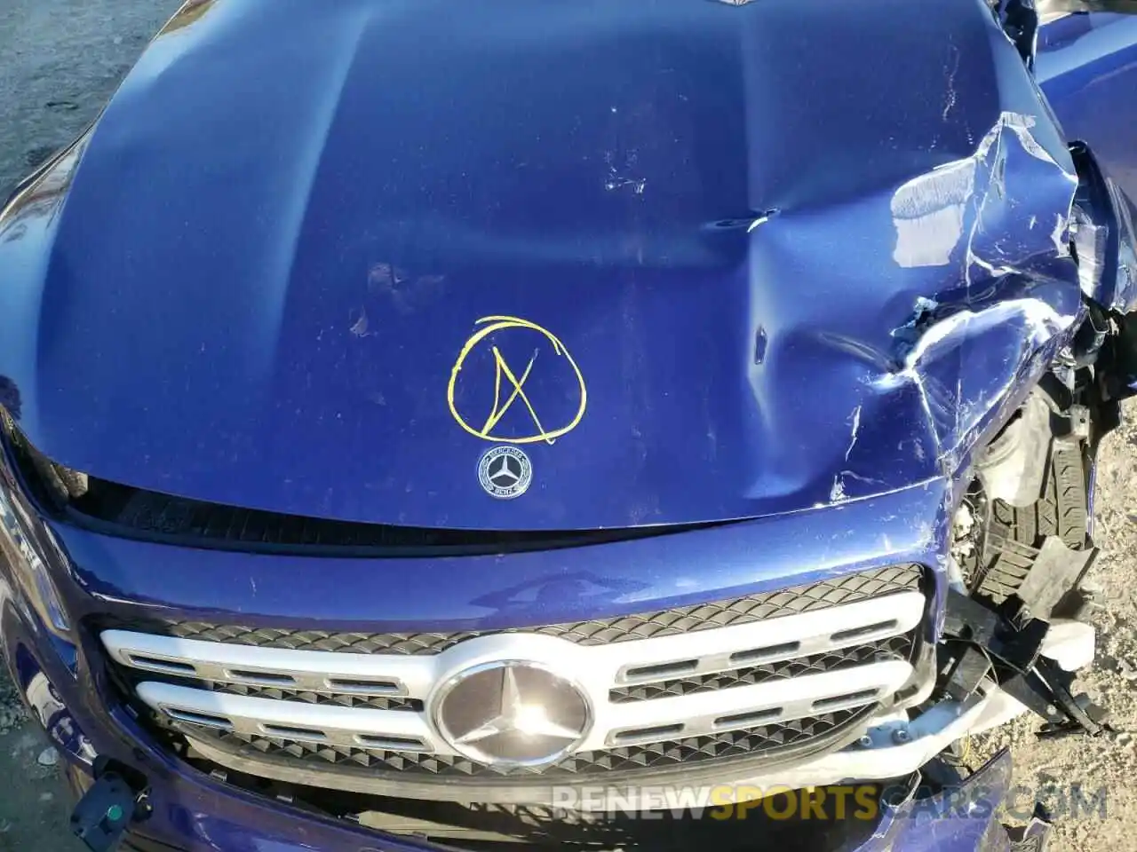 7 Photograph of a damaged car W1N4M4GB3MW092253 MERCEDES-BENZ GLB-CLASS 2021