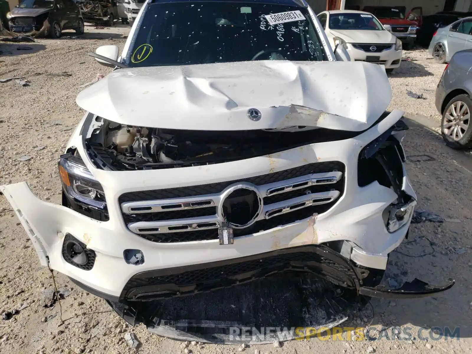 9 Photograph of a damaged car W1N4M4GB3MW098635 MERCEDES-BENZ GLB-CLASS 2021