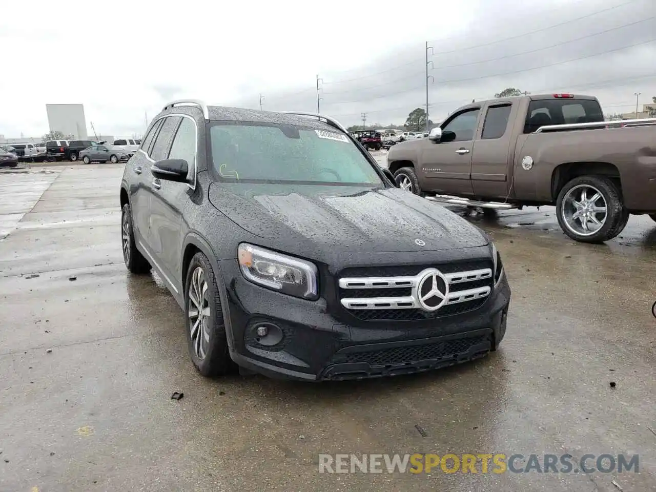 1 Photograph of a damaged car W1N4M4GB3MW142746 MERCEDES-BENZ GLB-CLASS 2021