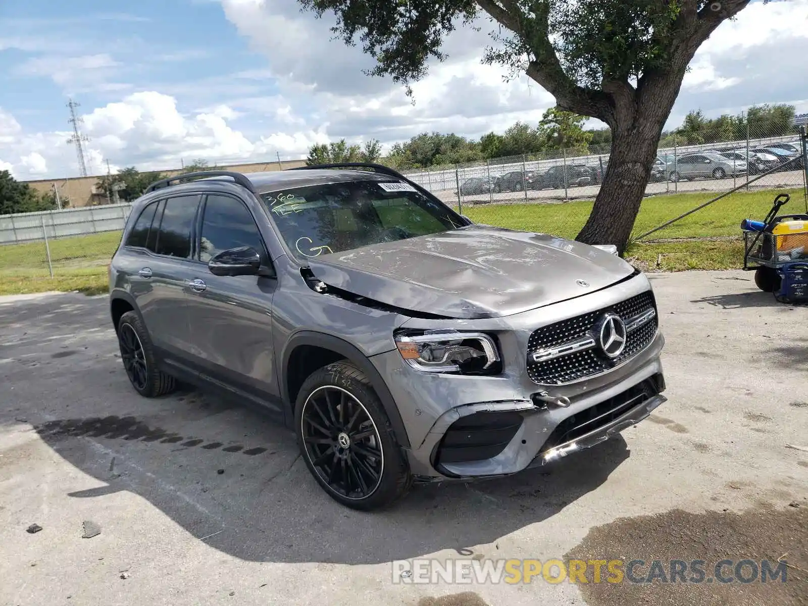 1 Photograph of a damaged car W1N4M4GB4MW111862 MERCEDES-BENZ GLB-CLASS 2021