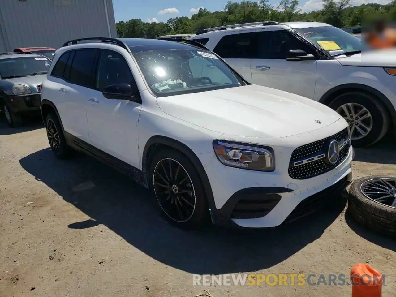 1 Photograph of a damaged car W1N4M4GB5MW101017 MERCEDES-BENZ GLB-CLASS 2021