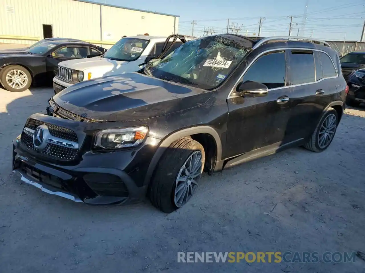 1 Photograph of a damaged car W1N4M4GB5MW102930 MERCEDES-BENZ GLB-CLASS 2021