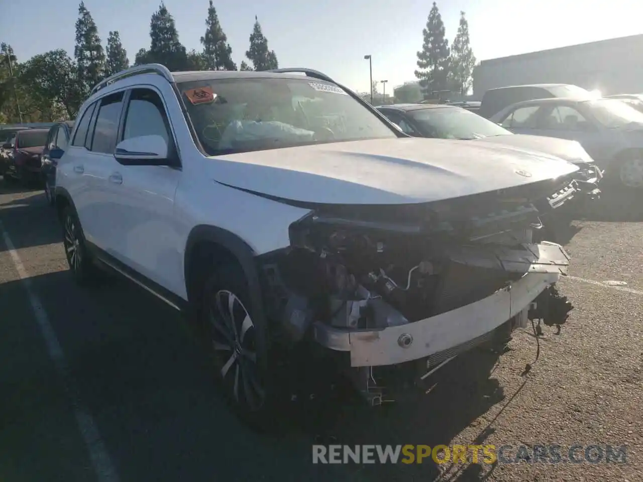 1 Photograph of a damaged car W1N4M4GB5MW155871 MERCEDES-BENZ GLB-CLASS 2021