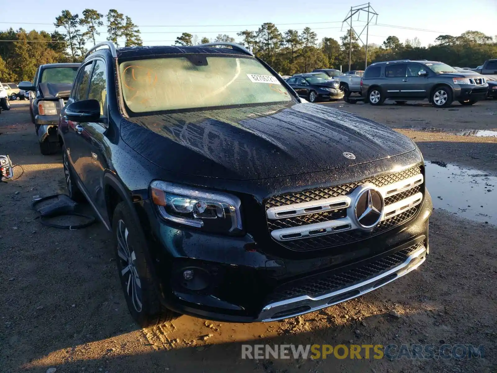 1 Photograph of a damaged car W1N4M4GB6MW100944 MERCEDES-BENZ GLB-CLASS 2021